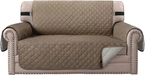 Vista 49 de MIFXIN Funda reversible para sofá, impermeable, antideslizante, lavable, con correa elástica, protector de muebles para mascotas, perros y niños