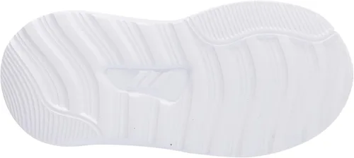 Vista 4 de adidas Fortarun - Tenis de correr elásticos unisex para niños Core NegroNube BlancoGris Seis