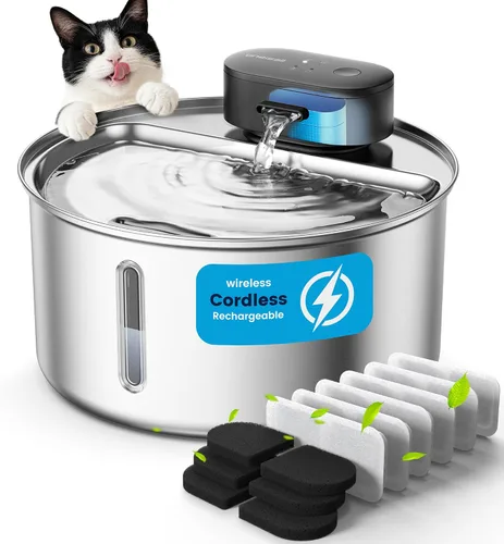 Vista 8 de oneisall 8 filtros de repuesto para fuente inalámbrica para gatos de 2.2L
