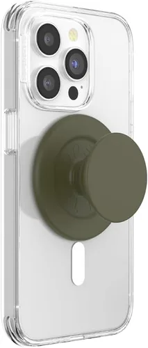 Vista 9 de Agarre para teléfono PopSockets con patas de apoyo extensibles, PopSockets para teléfono, PopGrip, Into The Woods - Camo Flow Sujeción segura