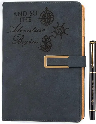 Vista 26 de Fanery sue Tree of Life - Diario de escritura recargable para mujeres y hombres, cuaderno de tapa dura de piel sintética, A5, rayado universitario
