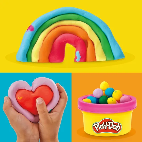 Vista 7 de Play Doh - Paquete a granel de 42 latas de 1 onza de compuesto para modelado, regalos para relleno de calcetines navideños, premios y recuerdos