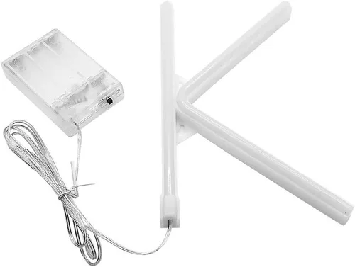Vista 7 de Letras de luces de neón, luces LED de neón, luces de neón decorativas de pared, luz de noche para dormitorio de niños, funciona con pilas, funciona