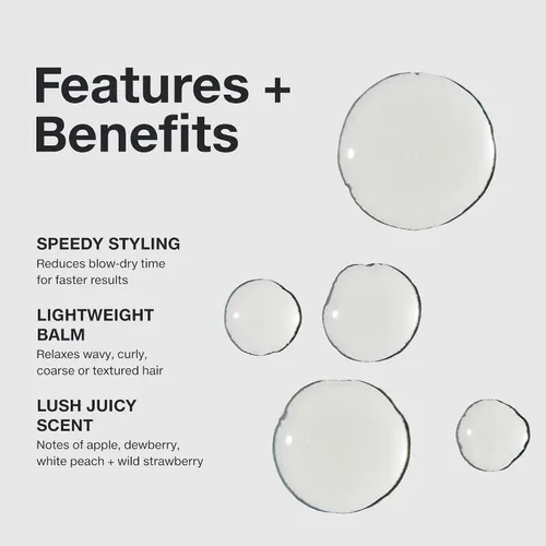 Vista 9 de Paul Mitchell Super Skinny Relaxing Balm, Frizz Control For Wavy, Curly or Textured Hair