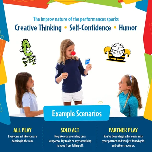 Vista 6 de ¡No me hagas reír! El juego reinventado de adivinanzas en grupo Hilarante para familias y niños Ganador de varios premios