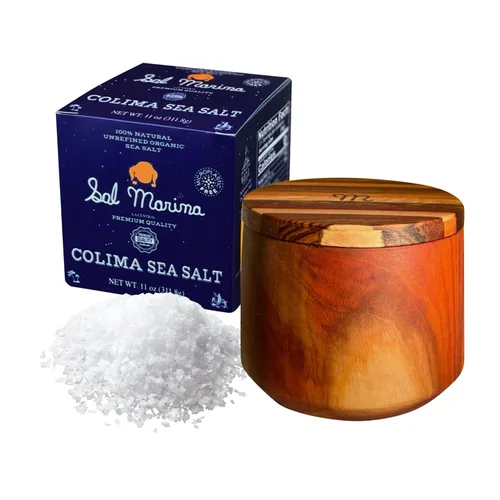 Vista 12 de SAL MARINA - Recipiente de cerámica de 12 onzas, para sal o especias, decoración de cocina, tarros de cerámica hechos a mano con tapas de sellado