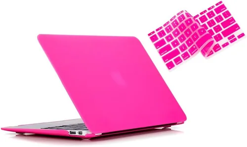 Vista 8 de RUBAN Funda compatible con MacBook Air de 13 pulgadas (modelos: A1369 y A1466, versión anterior 2010-2017), cubierta protectora delgada a presión