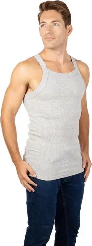 Vista 2 de Paquete de 3 camisetas sin mangas de algodón estilo G-Unit para hombre con corte cuadrado