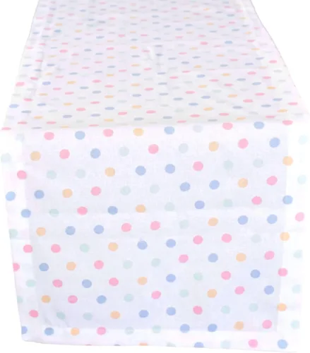 Vista 5 de Yourtablecloth Camino de mesa 100% algodón, decoración elegante para Acción de Gracias, lavable, reutilizable, interior o exterior