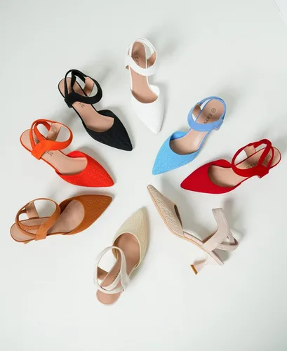 Vista 6 de EBYNUE Zapatos de tacón bajo para mujer, tacón bajo de 2.5 pulgadas, puntiagudo, con puntera cerrada, tacón de gatito, para fiesta, boda, zapatos