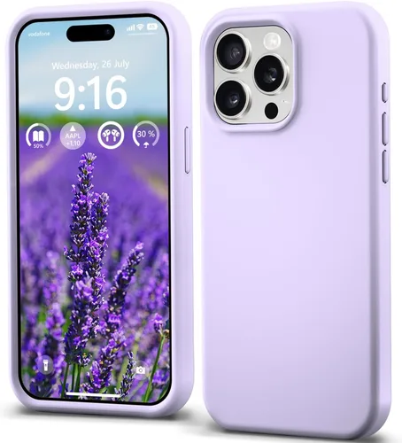 Vista 12 de IceSword Funda compatible con iPhone 15 Pro Max – Luz protectora Slam, suave antiarañazos, pastel lindo [a prueba de golpes] 6.7 pulgadas 15PM Azul