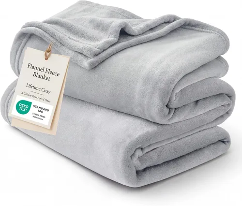 Vista 37 de Bedsure GentleSoft Bedding Manta de Vellón para Niñas y Niños - Mantas Pequeñas Suaves, Acogedoras y Bonitas para Viajes, 43x55 Pulgadas, Blanco