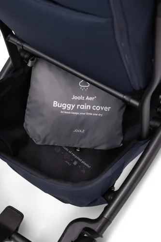 Vista 3 de Joolz AER+ - Funda para lluvia para cochecitos de invierno, resistente al viento y al agua, protector transparente de viaje para bebé, protección