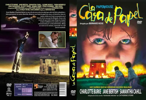 Vista 2 de Paperhouse 1988 DVD (Spanish Release) La Casa de Papel Plays in English