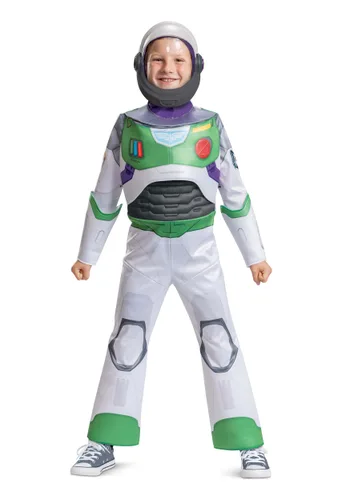 Vista 2 de Disfraz Deluxe de Guardián Espacial Lightyear para Niños Multicolor