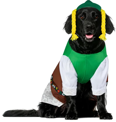 Vista 3 de Rubies Oktoberfest Sweety - Disfraz para mascotas para perros o gatos, talla S