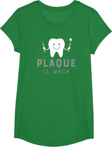 Vista 71 de Plaque is Wack Funny Dental Hygienist T-Shirt Asphalt Grey