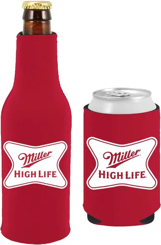 Vista 5 de Kolder Juego de latas y botellas con licencia Beer Coolie Insulator Sleeve Holder Huggie Bud Light Dilly Dilly