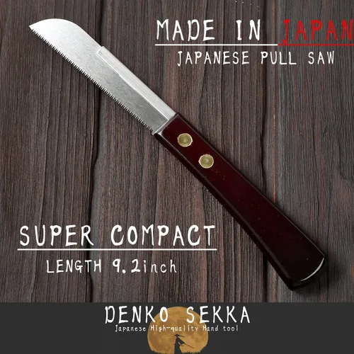Vista 2 de Dozuki - Sierra de tracción japonesa de 0.008 in y cola de milano (sierra Dozuki Flush Cutsaw)
