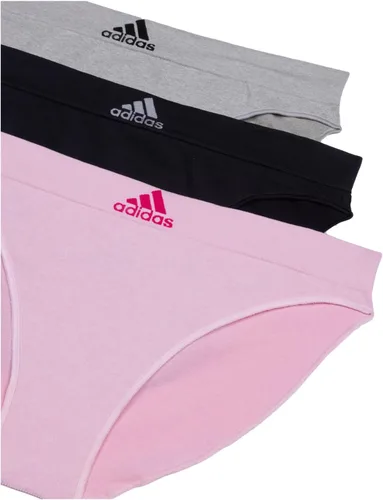 Vista 2 de Adidas Women's Seamless Bikini Underwear 3-Pack