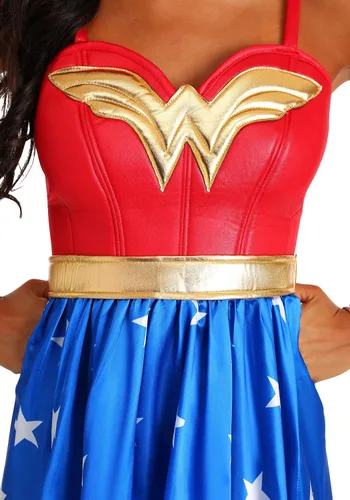 Vista 5 de Rubie's womens Dc Comics Classic Wonder Woman Costume Dress