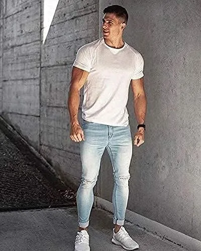 Vista 3 de COOFANDY Paquete de 3 camisetas de entrenamiento para hombre, manga corta, gimnasio, culturismo, muscular, capa base, camisetas de fitness