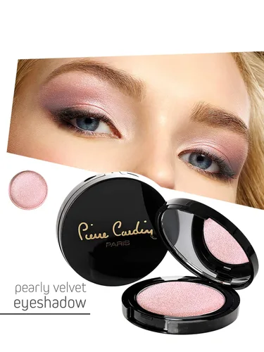 Vista 2 de Sombra de ojos de terciopelo perlado - Maquillaje de ojos esencial sombra de ojos (rosa melocotón)