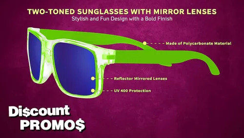 Vista 41 de DISCOUNT PROMOS Gafas de sol con lentes de espejo