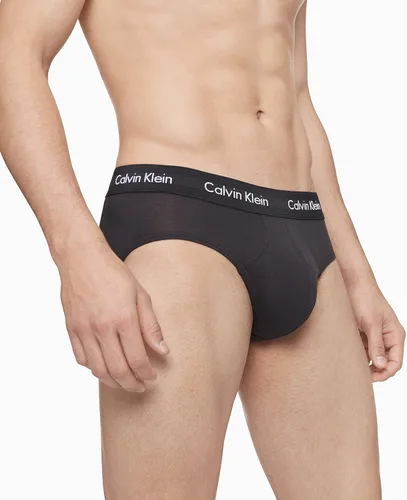 Vista 4 de Calvin Klein Paquete de 3 calzoncillos elásticos de algodón para hombre
