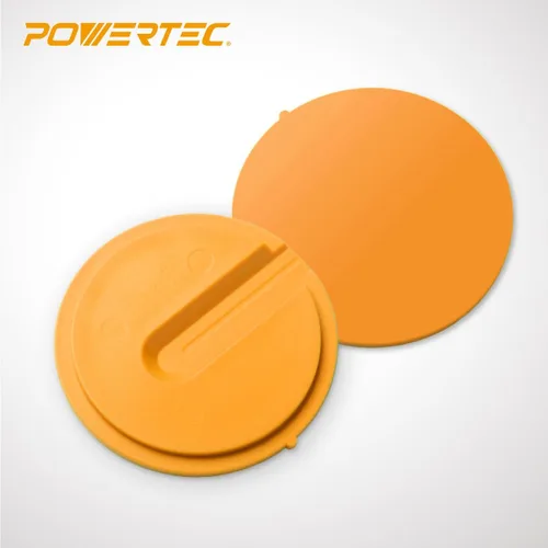 Vista 2 de POWERTEC 71086-P2 Inserto de mesa de sierra de banda de espacio cero para modelos de sierra de cinta Delta, diámetro exterior de 2-1/2 pulgadas x