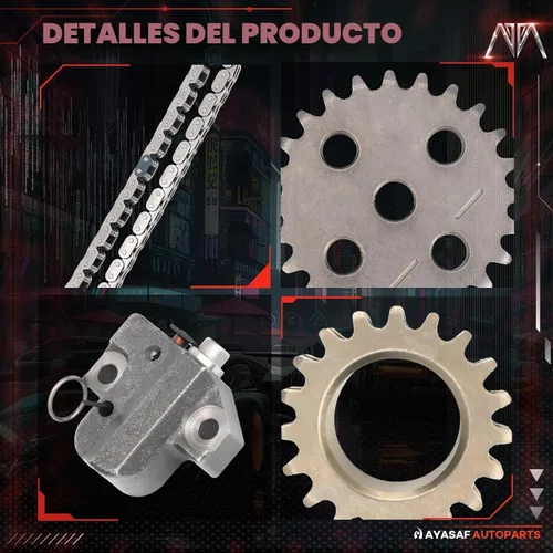 Vista 2 de Juego de cadenas de distribución del motor