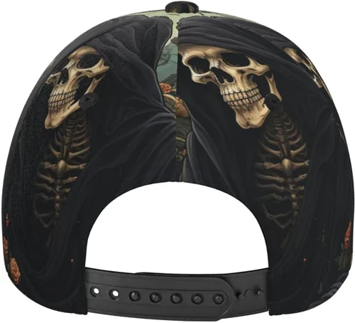 Vista 6 de Gorra de béisbol Gorra de camionero ajustable Snapback Moda Sombreros para papá