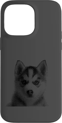 Vista 21 de Chic Husky Puppy for Dog Mom and Paw Parents Case for iPhone 16