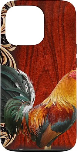 Vista 10 de Rooster Wood - Rooster-PC Funda para iPhone 17