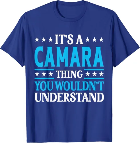 Vista 17 de It's A Camara Thing Surname Funny Family Last Name Camara T-Shirt