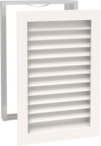 Vista 26 de Worth Home Products - Rejilla de retorno de CA de lujo de 12 pulgadas de ancho x 12 pulgadas de alto x 3 pulgadas de profundidad solo para paredes
