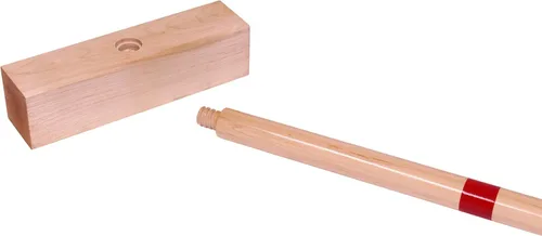 Vista 8 de Family Tradition - Juego de croquet de madera para 8 jugadores con bolsa de transporte