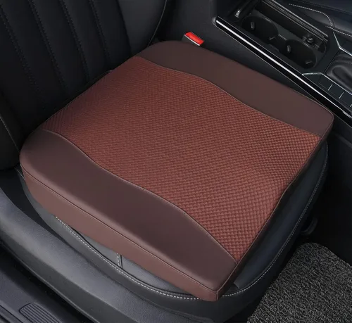Vista 20 de Lofty Aim Cojín de asiento de automóvil, cómodos cojines de espuma viscoelástica para conducir, alivio del dolor de ciática y espalda baja, almohada