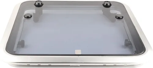 Vista 7 de Escotilla portlight para barco, ángulo de apertura de 90 ° sellado, tipo de empuje externo, aleación de aluminio resistente, ventana de ojo de buey