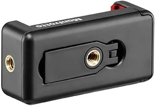 Vista 3 de Manfrotto Mini Trípode con Pinza Universal para Smartphone, Hecho en Italia, para iPhone con o sin Estuche, CSC, Vlogging, Videografía