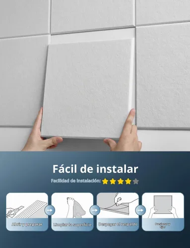 Vista 8 de Paneles acústicos cuadrados para paredes, paneles absorbentes de sonido para paredes, techos, puertas, paquete de 12 de 12 x 12 x 0.4 pulgadas