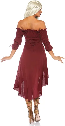 Vista 2 de 1pc. Señoras gasa Campesino vestido