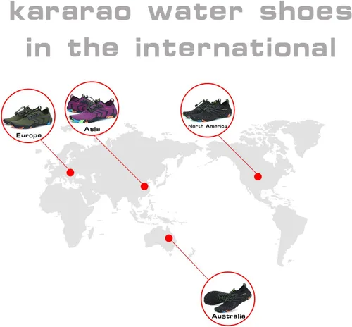 Vista 7 de Mens Womens Water Shoes Quick Dry Swim Shoes Beach Shoes Pool Surfing Aqua Sports