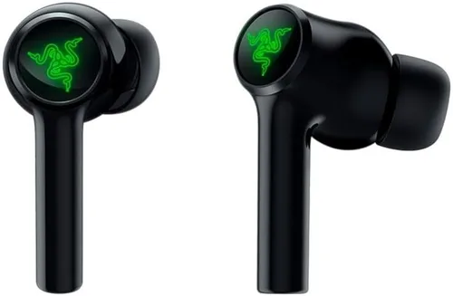 Vista 6 de Razer Hammerhead True Wireless (2ª generación) - Audífonos Bluetooth para juegos: Iluminación RGB Chroma - Baja latencia de 60 ms - Cancelación