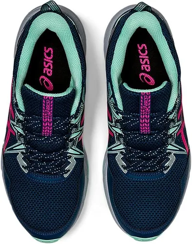 Vista 6 de ASICS Zapatillas largas para correr Gel-Venture 8 para todo el invierno, Azul Patchwork