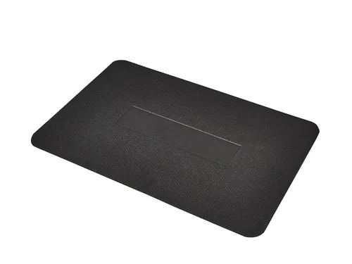 Vista 5 de Amazon Basics Tapete Rectangular Duradero Anti-Fatiga Ergo Comfort de Pie de 3/4", 32"x20", Negro
