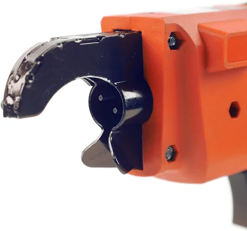 Vista 2 de Máquina de atar de nivel de barras de refuerzo cargada de mano, juego automático de atado de barras de refuerzo, herramienta de motor de amarre