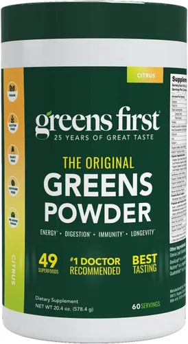 Vista 15 de Superalimentos Greens First, nutrientes ricos en antioxidantes, GF, 1, 1
