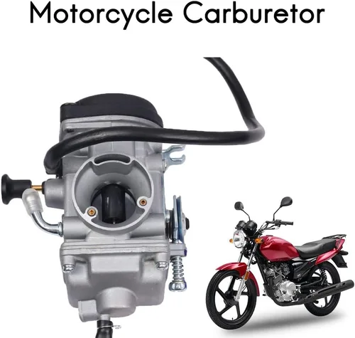 Vista 5 de Estrangulador eléctrico para Yamaha YJM125 YB125 para YZF XTZ125 para YBR para YB para XTZ 125 Motor YBR125 Carburador de motocicleta 125CC Sistema