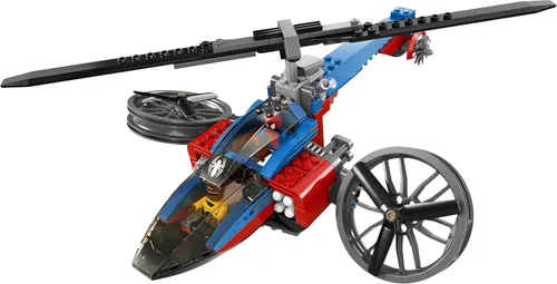 Vista 8 de LEGO Superhéroes 76016 Spider-Helicopter Salvamento (suspendido por fabricante)